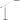 House of Troy Grand Piano Counter Balance LED Floor Lamps in Black with Satin Nickel Accents
