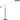 House of Troy Grand Piano Counter Balance LED Floor Lamps in Black with Polished Brass Accents