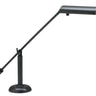 House of Troy Counter Balance Mahogany Bronze Piano and Desk Lamps