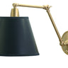 House of Troy Library Lamp 20" Weathered Brass