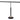 House of Troy LED Piano Lamp Black with Brass Accents