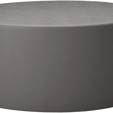 La Fete Design Furniture Puck Round Ottoman at MetropolitanDecor.com