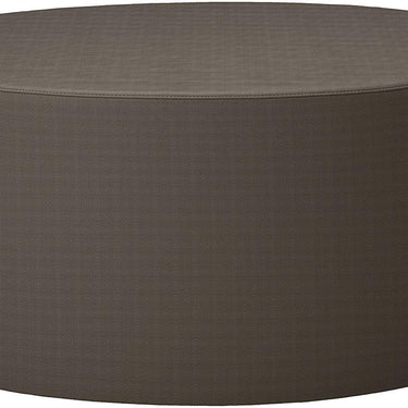 La Fete Design Furniture Puck Round Ottoman at MetropolitanDecor.com