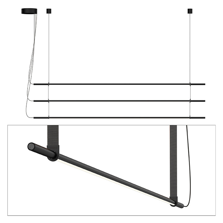 T.O Pendant 3 Stack Light by Pablo