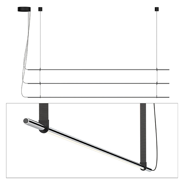 T.O Pendant 3 Stack Light by Pablo