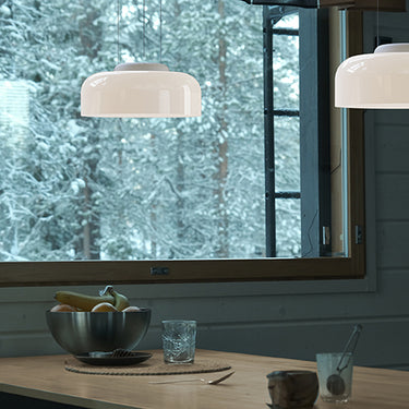 Totem Modular LED Pendant Light with Opal Glass Shades by Pablo Designs - image 6