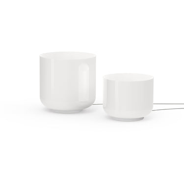 Totem Single LED Table Lamp – Opal Glass Dim-to-Warm Modern Lighting by Pablo Designs - image 2