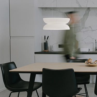 Totem Opal Glass LED Up Down Pendant Light with Dim to Warm by Pablo Designs - image 2