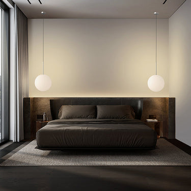 Bola Sphere LED Pendant Light with Dim-to-Warm Glass Globe by Pablo Designs - image 4