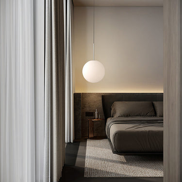 Bola Sphere LED Pendant Light with Dim-to-Warm Glass Globe by Pablo Designs - image 5