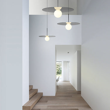 Bola Disc LED Glass Globe Pendant Light by Pablo Designs - image 3