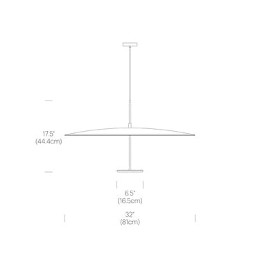 Sky Dome LED Metal Pendant Light with Dim-to-Warm Technology by Pablo Designs - image 7