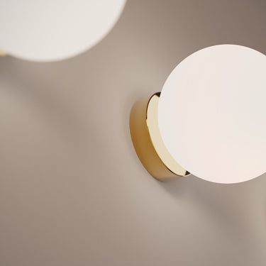 Bola Sphere Flush Mount Wall & Ceiling Light – Opal Glass LED by Pablo Designs - image 6