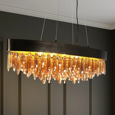 Palicourea Oval Chandelier - Living Room Pendant Light