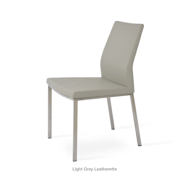 Pasha Metal Chair Leather by SohoConcept - New