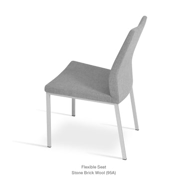 Pasha Metal Chair Fabric by SohoConcept - New