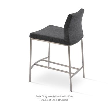 Pasha Metal Stools Fabric by SohoConcept - New