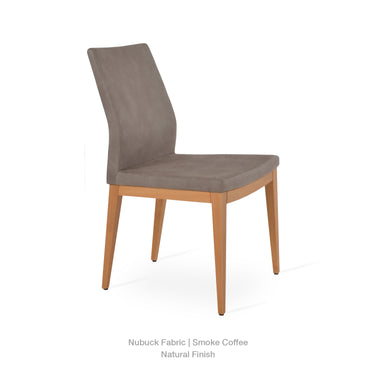 Pasha Wood Chair Fabric by SohoConcept - New
