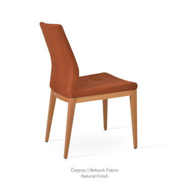 Pasha Wood Chair Fabric by SohoConcept - New