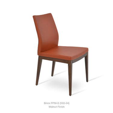 Pasha Wood Chair Leather by SohoConcept - New
