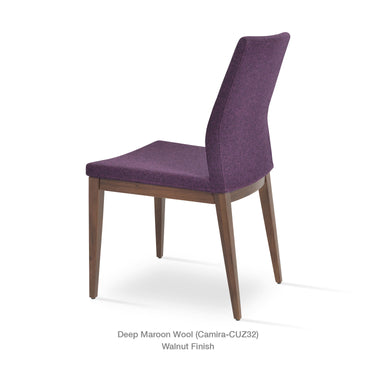 Pasha Wood Chair Fabric by SohoConcept - New