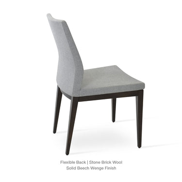 Pasha Wood Chair Fabric by SohoConcept - New