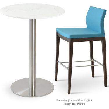 Pasha Wood Stools Fabric by SohoConcept - New