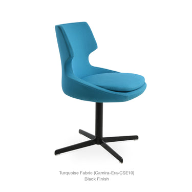 Patara 4 Star Swivel Chair Fabric by SohoConcept - New