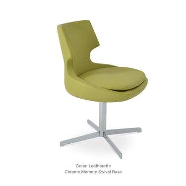Patara 4 Star Swivel Chair Leather by SohoConcept - New