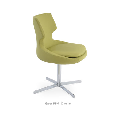 Patara 4 Star Swivel Chair Leather by SohoConcept - New