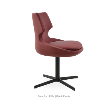 Patara 4 Star Swivel Chair Leather by SohoConcept - New