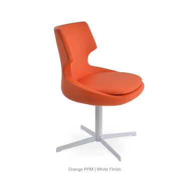 Patara 4 Star Swivel Chair Leather by SohoConcept - New