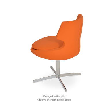 Patara 4 Star Swivel Chair Leather by SohoConcept - New