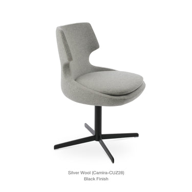 Patara 4 Star Swivel Chair Fabric by SohoConcept - New