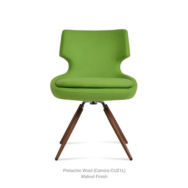 Patara Carrot Swivel Chair Fabric by SohoConcept - New