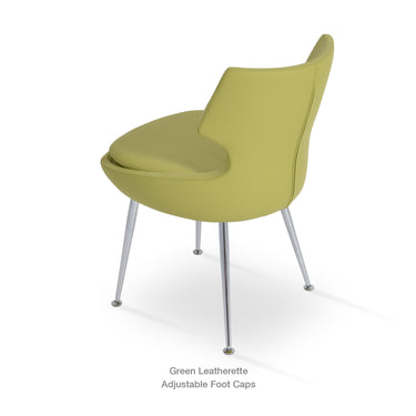 Patara Metal Chair Leather by SohoConcept - New