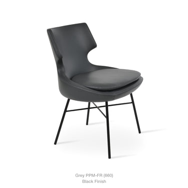 Patara Cross Chair Leather by SohoConcept - New