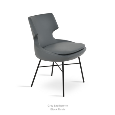 Patara Cross Chair Leather by SohoConcept - New
