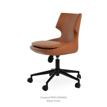 Patara Office Chair Leather by SohoConcept - New