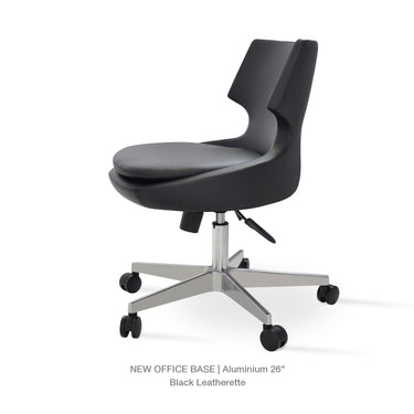 Patara Office Chair Leather by SohoConcept - New