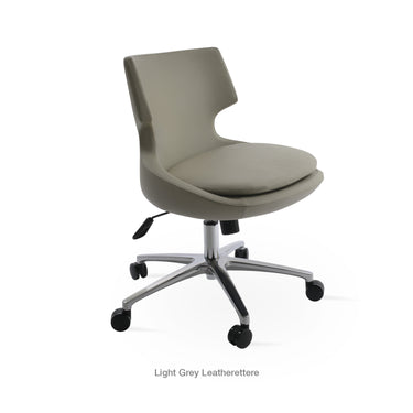 Patara Office Chair Leather by SohoConcept - New