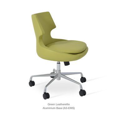 Patara Office Chair Leather by SohoConcept - New