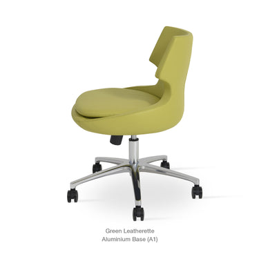 Patara Office Chair Leather by SohoConcept - New