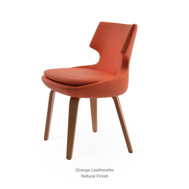 Patara Plywood Chair Leather by SohoConcept - New