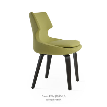 Patara Plywood Chair Leather by SohoConcept - New