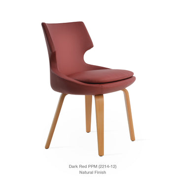 Patara Plywood Chair Leather by SohoConcept - New