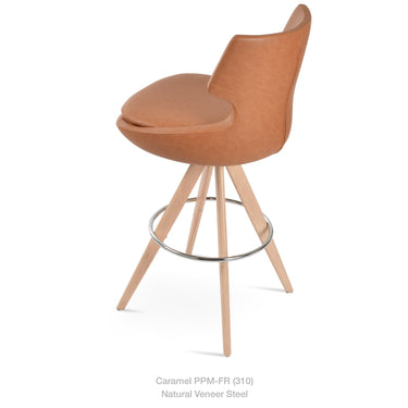 Patara Pyramid MW Stools Leather by SohoConcept - New