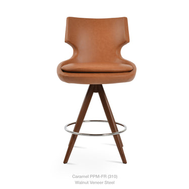 Patara Pyramid MW Stools Leather by SohoConcept - New