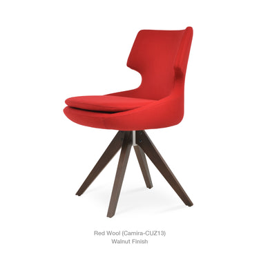 Patara Pyramid Swivel Chair Fabric by SohoConcept - New