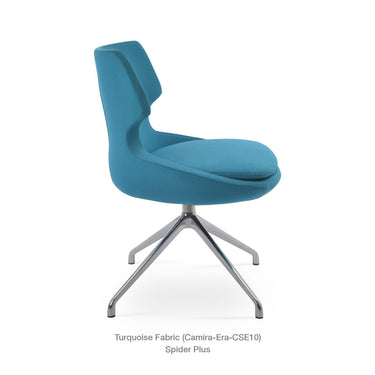 Patara Spider Swivel Fabric Chair by SohoConcept - New